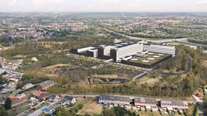 Grand Hôpital de Charleroi : Thomas & Piron et AFP Pro dévoilent les prémices du projet de réaffectation du site St-Joseph