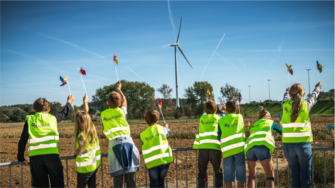 Aspiravi a fait appel à AFP Pro pour présenter un projet de 5 éoliennes en zone forestière à Malmedy